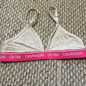 Brand new Calvin Klein sports bra some M but fits like a S